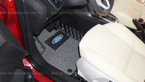 Thảm lót sàn ô tô 360 độ Ford Fiesta giá tại xưởng, rẻ nhất Hà Nội, TPHCM